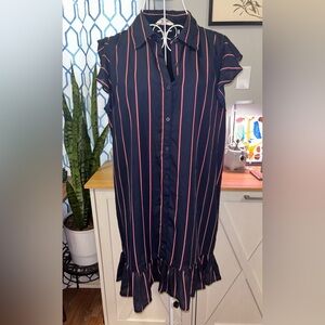 BB Dakota Button Down Dress, Size Large